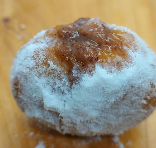 Mini donuts VEGANO doce de banana 